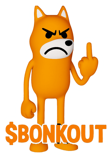 Crashout Bonk Mascot